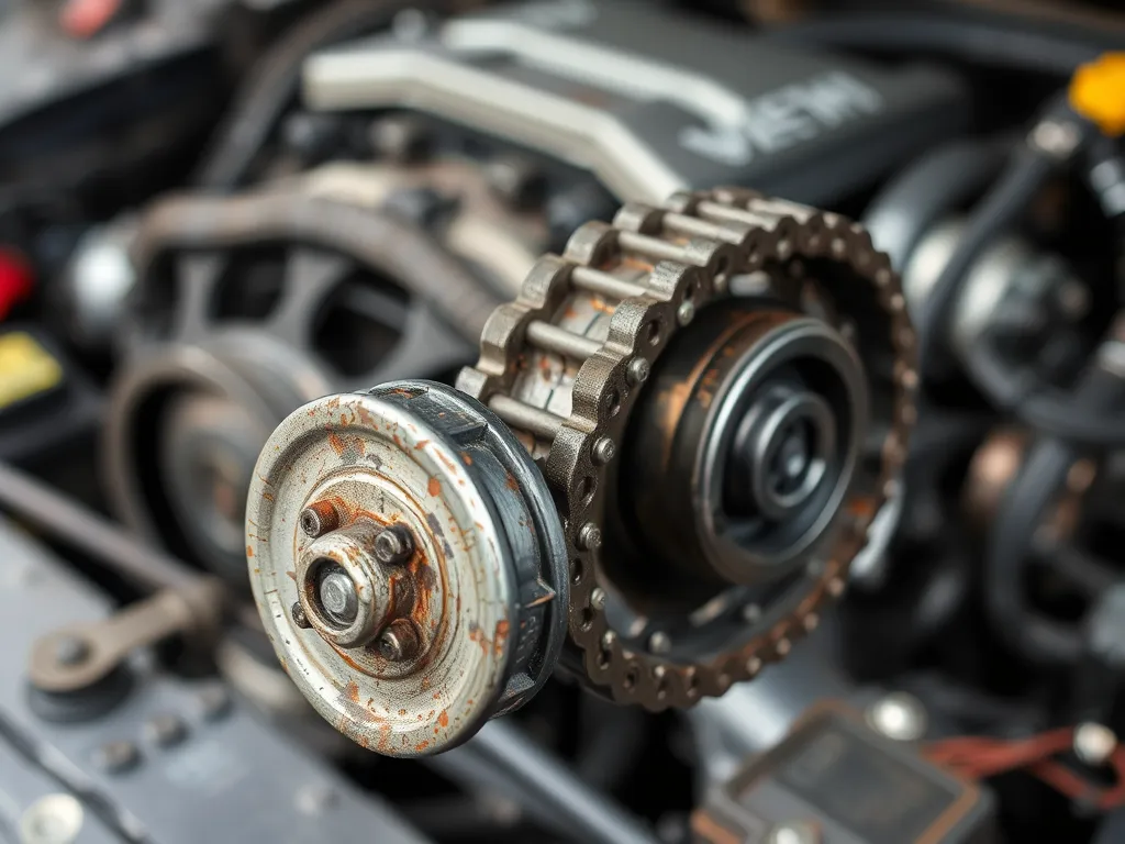 Opel Corsa D 1.2 łańcuch rozrządu – objawy zużycia