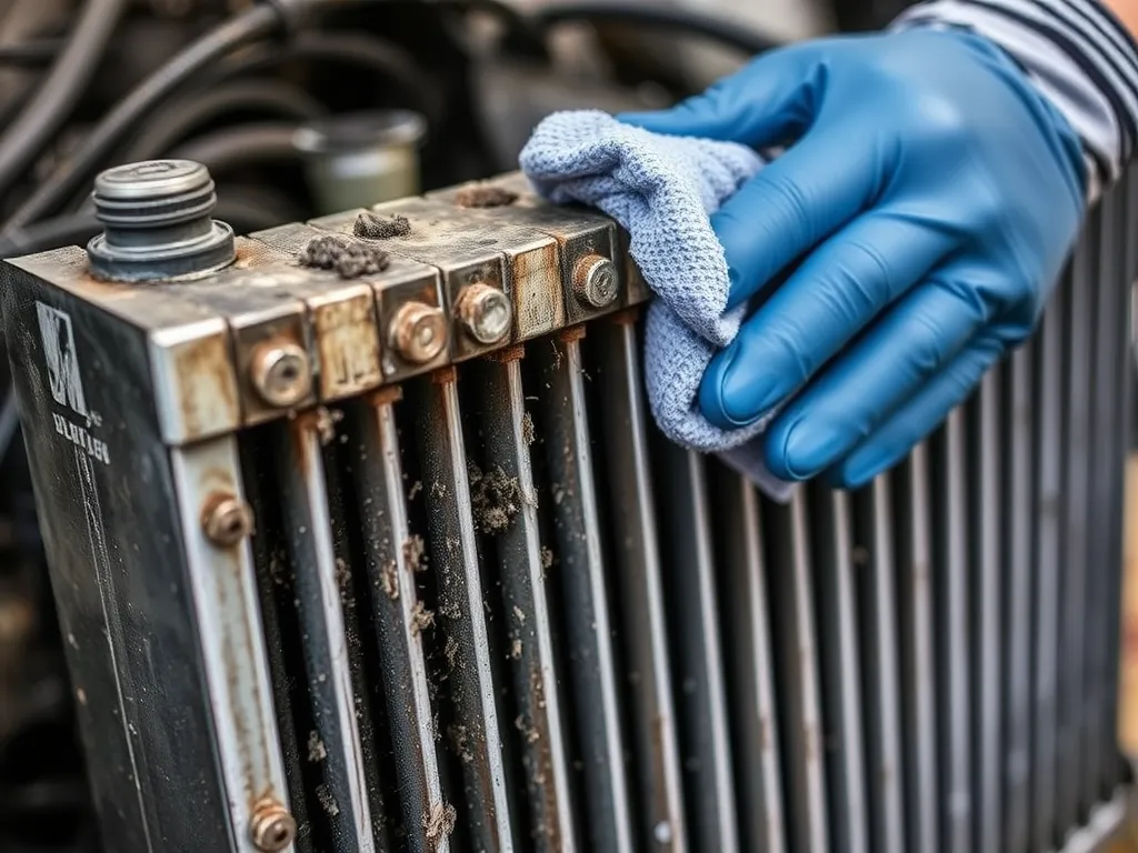 Jak wyczyścić grzejnik aluminiowy w środku?