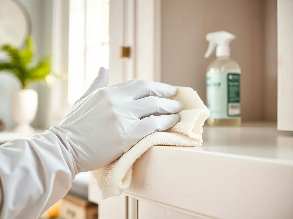 Czym wyczyścić pożółkłe białe meble?