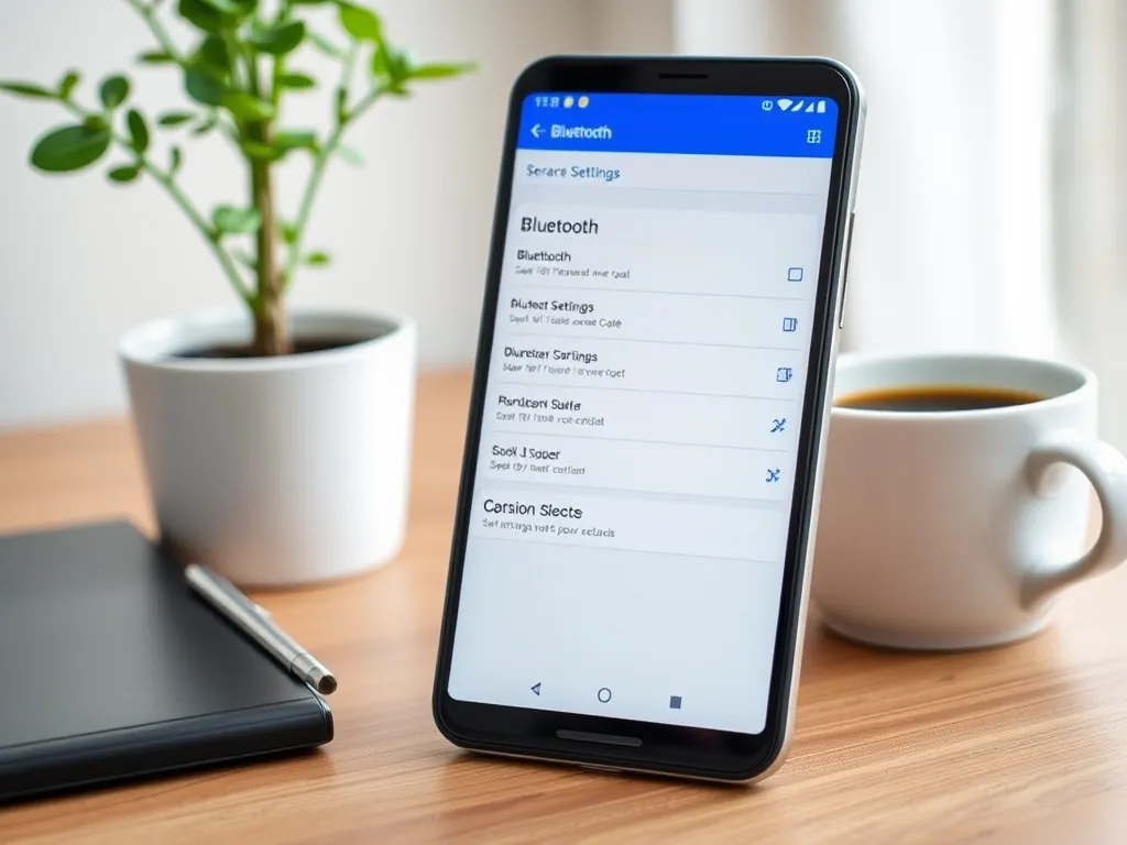 Gdzie są zaawansowane ustawienia bluetooth android?
