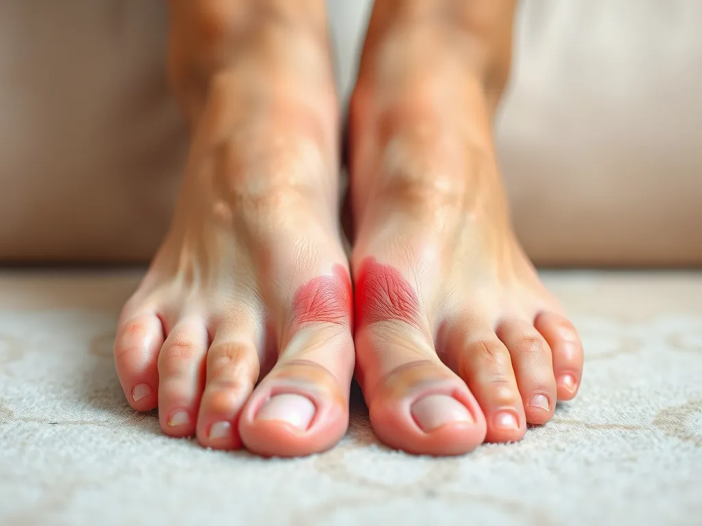 Co oznacza swędzenie między palcami u nóg?