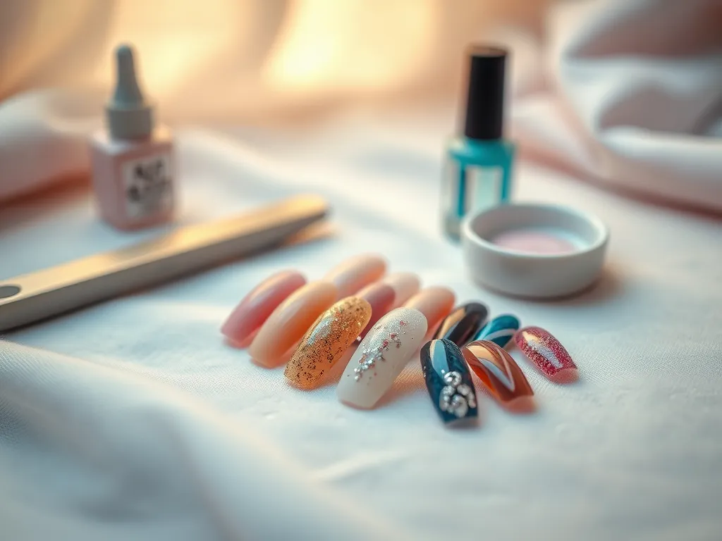 Jak przykleić sztuczne paznokcie?