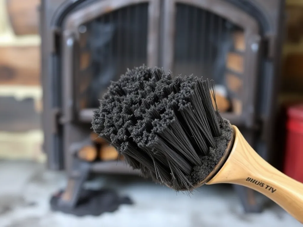 Jak wyczyścić piec ze smoły?