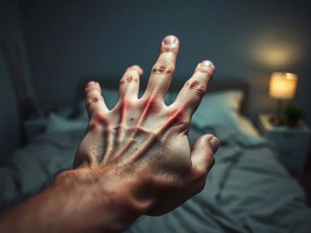 Co oznacza swędzenie skóry podczas zasypiania?