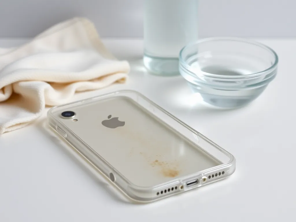 Jak wyczyścić przezroczyste etui?