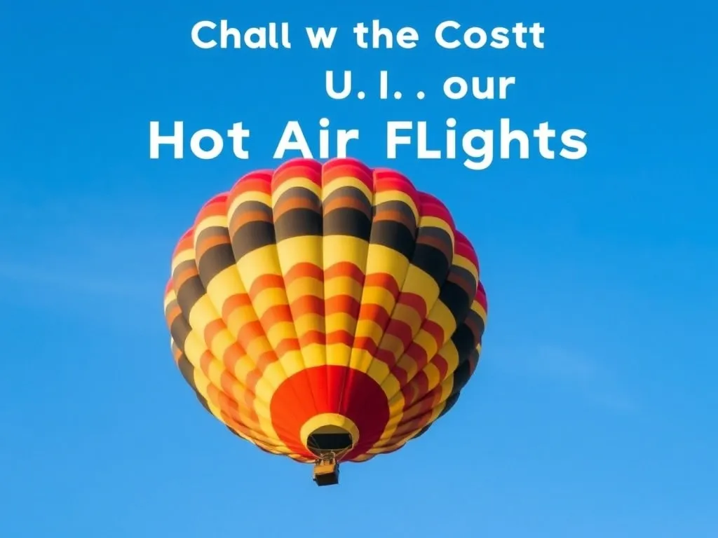 Lot balonem: jaka jest cena przelotu? Sprawdź teraz!